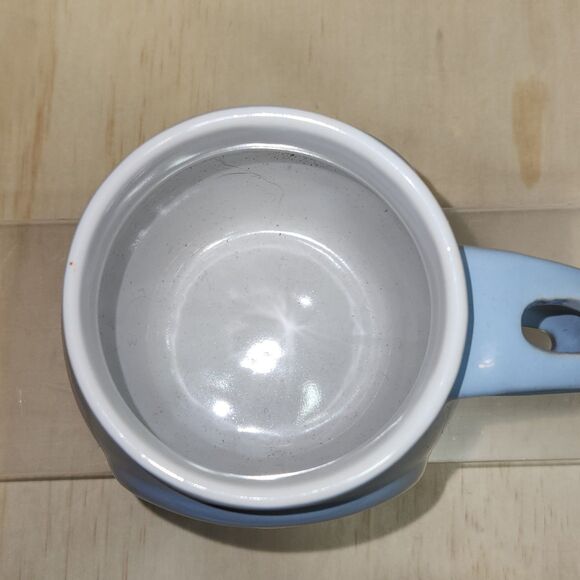Elf on the Shelf Light Blue Mug Missing Spoon 2020 Coffee Cocoa Cup - Picture 6 of 9
